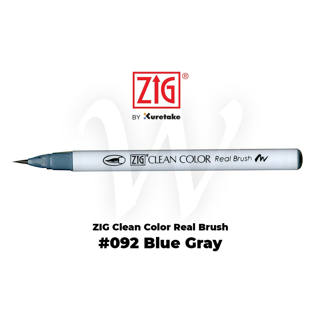 [WESTSTAR] KURETAKE ZIG Clean Color Real Brush Pen Water Color Brush Pen (Single Pc)