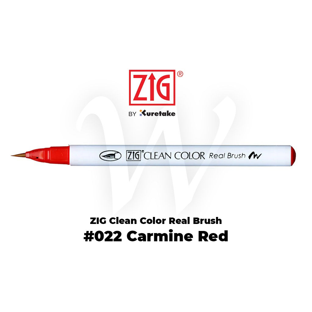 [WESTSTAR] KURETAKE ZIG Clean Color Real Brush Pen Water Color Brush Pen (Single Pc)