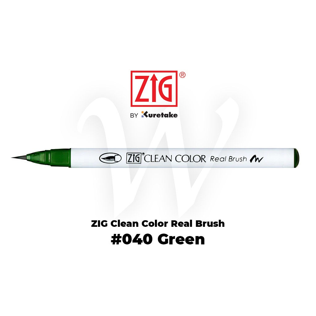 [WESTSTAR] KURETAKE ZIG Clean Color Real Brush Pen Water Color Brush Pen (Single Pc)