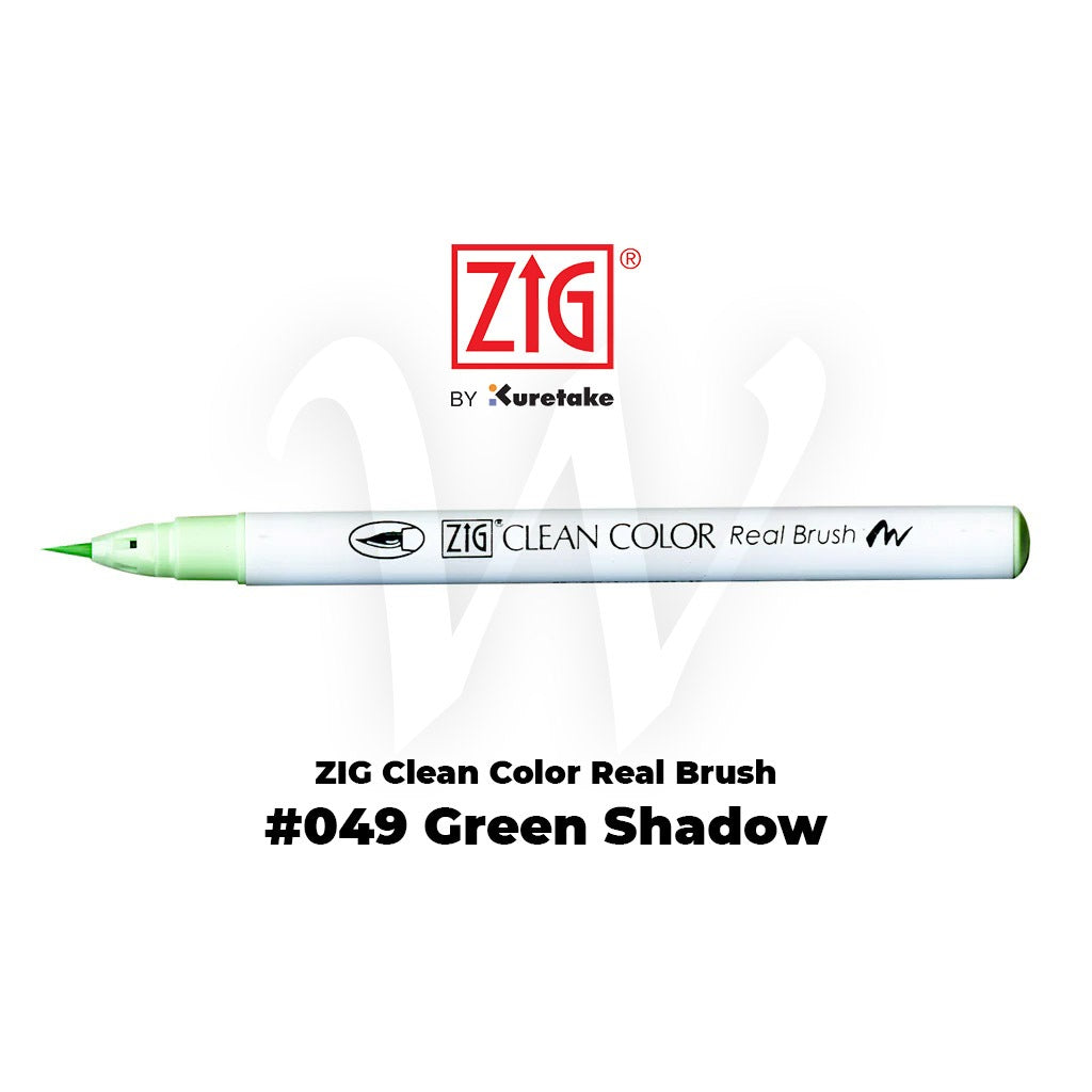 [WESTSTAR] KURETAKE ZIG Clean Color Real Brush Pen Water Color Brush Pen (Single Pc)