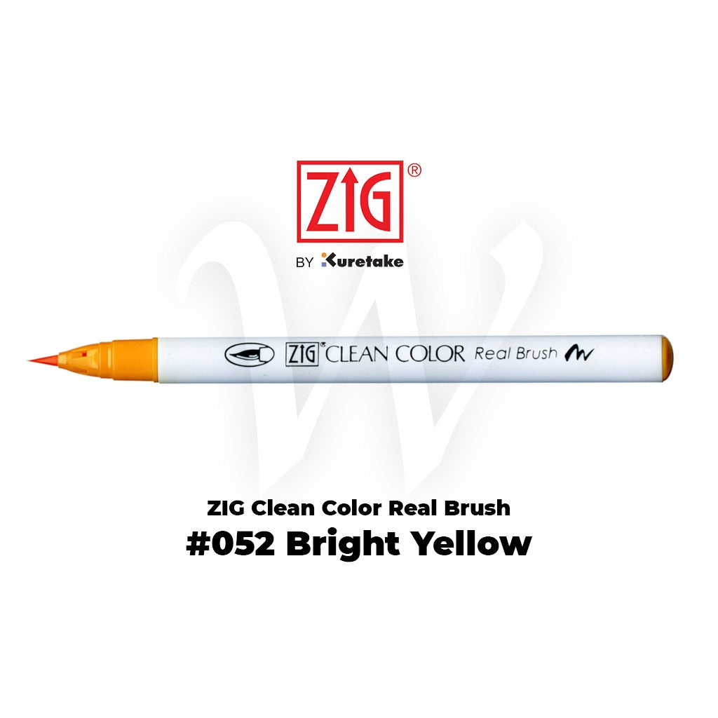 [WESTSTAR] KURETAKE ZIG Clean Color Real Brush Pen Water Color Brush Pen (Single Pc)