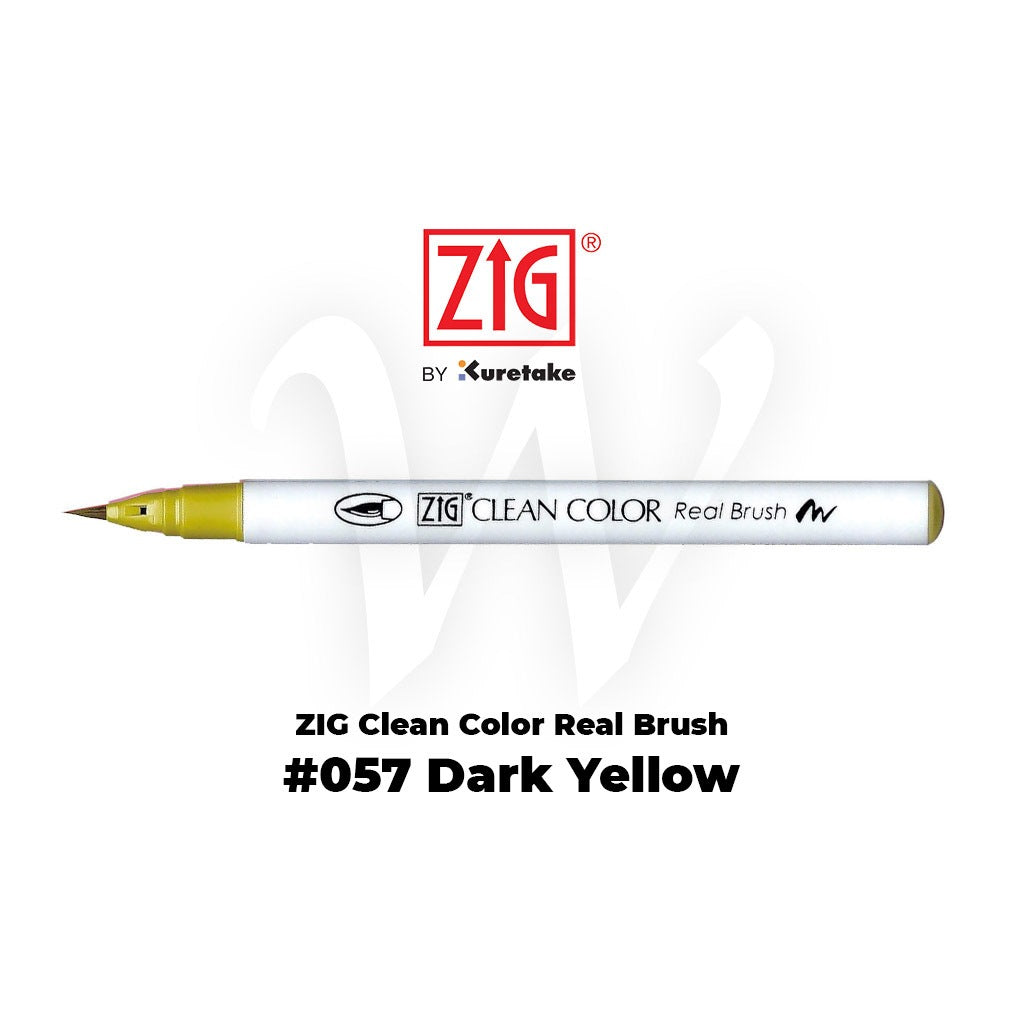 [WESTSTAR] KURETAKE ZIG Clean Color Real Brush Pen Water Color Brush Pen (Single Pc)