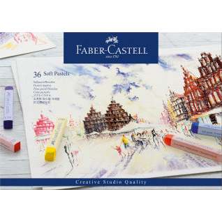 FABER CASTELL Creative Studio Soft Pastel Set - 12 / 24 / 36 / 72 colours