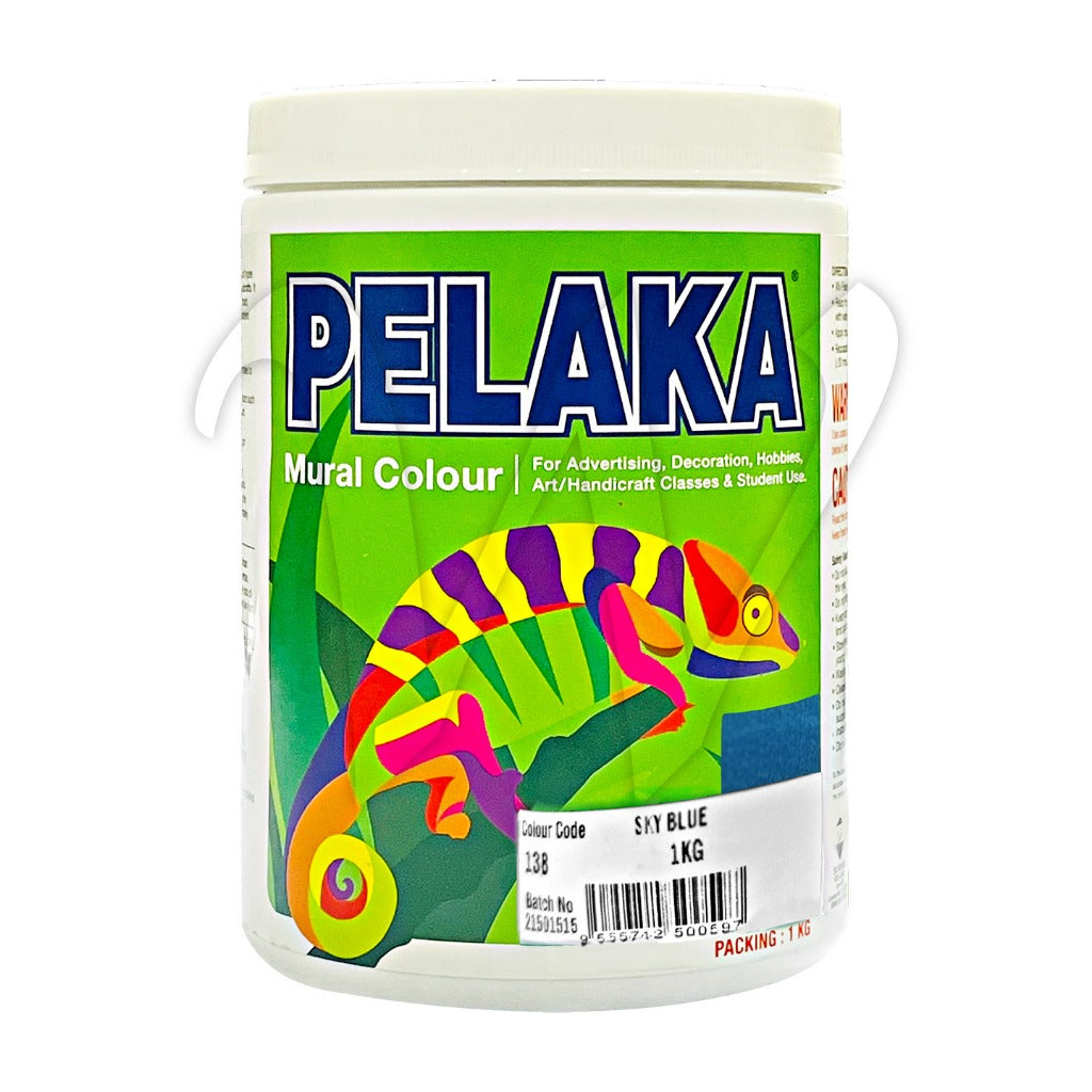 PELAKA MURAL / POSTER COLOR 1KG - NORMAL & SPECIAL COLORS