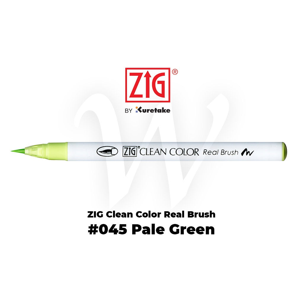 [WESTSTAR] KURETAKE ZIG Clean Color Real Brush Pen Water Color Brush Pen (Single Pc)