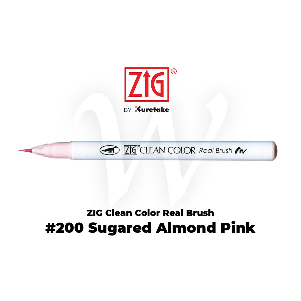 [WESTSTAR] KURETAKE ZIG Clean Color Real Brush Pen Water Color Brush Pen (Single Pc)