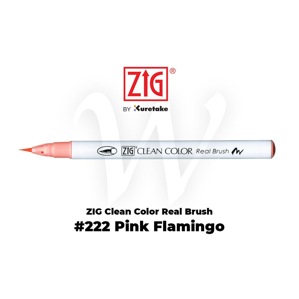 [WESTSTAR] KURETAKE ZIG Clean Color Real Brush Pen Water Color Brush Pen (Single Pc)