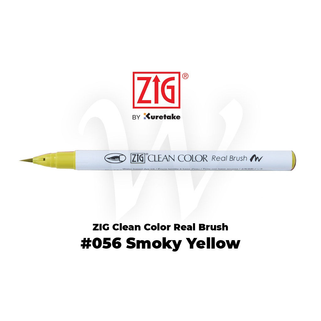 [WESTSTAR] KURETAKE ZIG Clean Color Real Brush Pen Water Color Brush Pen (Single Pc)