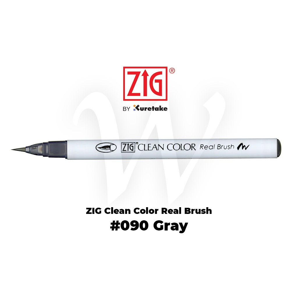 [WESTSTAR] KURETAKE ZIG Clean Color Real Brush Pen Water Color Brush Pen (Single Pc)