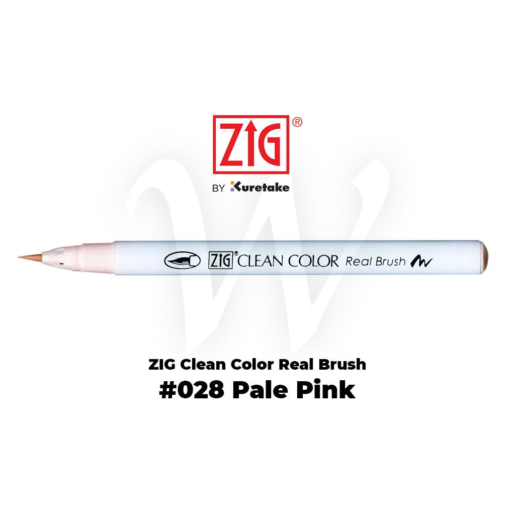 [WESTSTAR] KURETAKE ZIG Clean Color Real Brush Pen Water Color Brush Pen (Single Pc)