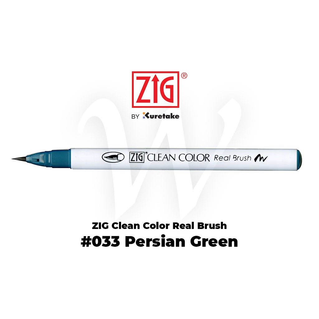 [WESTSTAR] KURETAKE ZIG Clean Color Real Brush Pen Water Color Brush Pen (Single Pc)