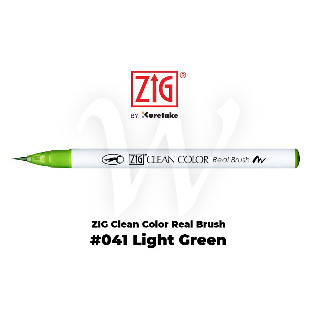 [WESTSTAR] KURETAKE ZIG Clean Color Real Brush Pen Water Color Brush Pen (Single Pc)