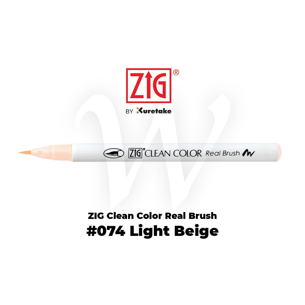 [WESTSTAR] KURETAKE ZIG Clean Color Real Brush Pen Water Color Brush Pen (Single Pc)