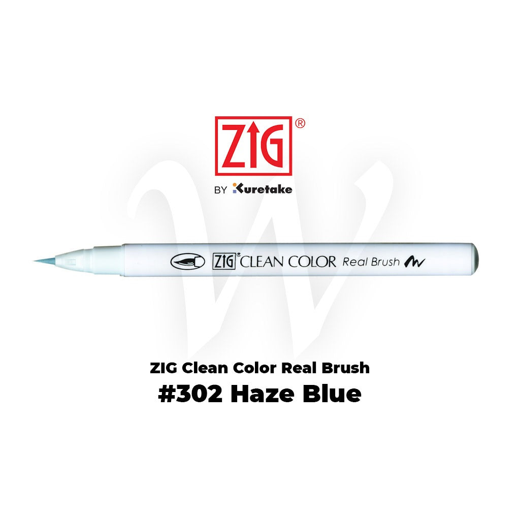 [WESTSTAR] KURETAKE ZIG Clean Color Real Brush Pen Water Color Brush Pen (Single Pc)