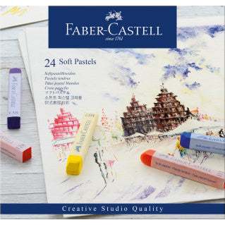 FABER CASTELL Creative Studio Soft Pastel Set - 12 / 24 / 36 / 72 colours