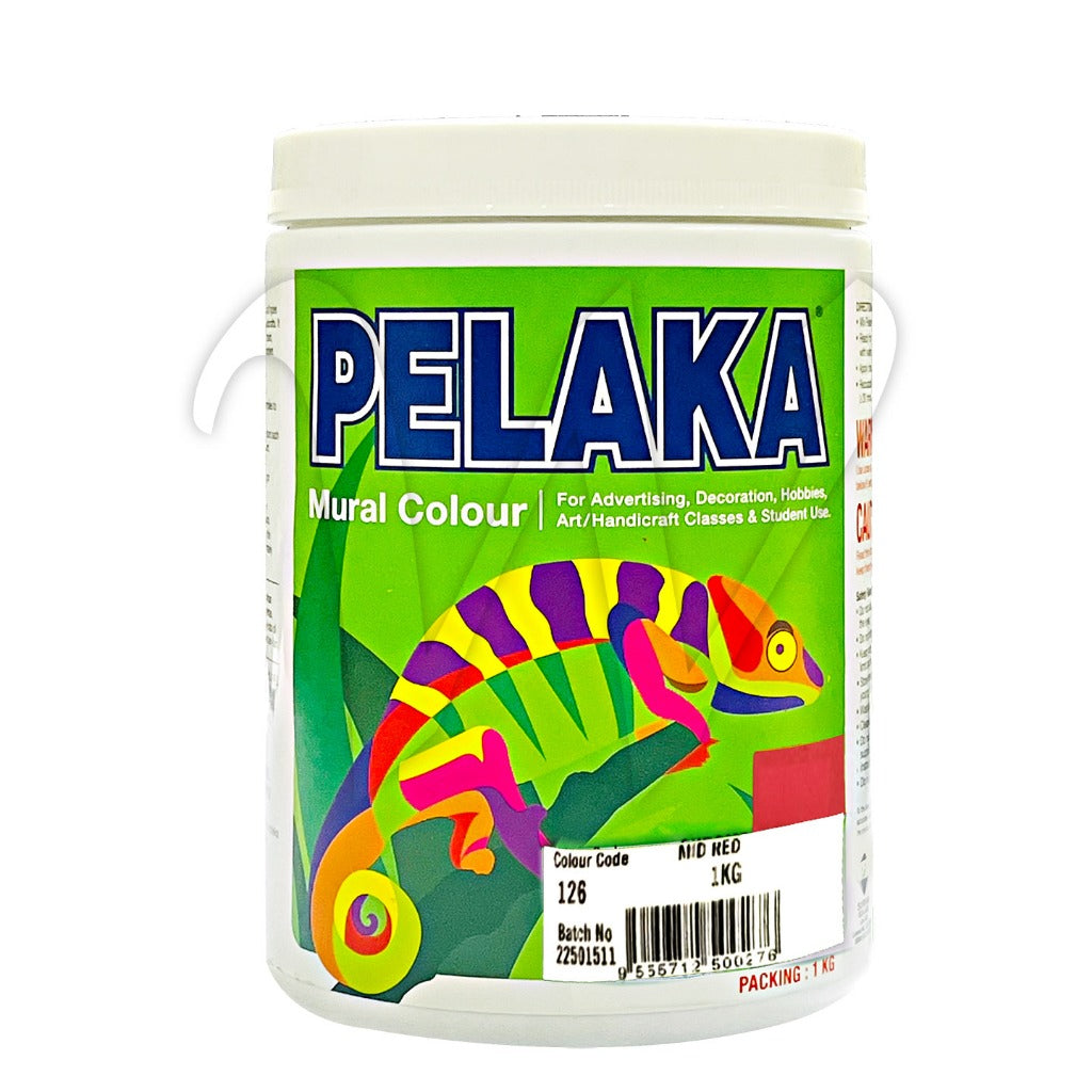 PELAKA MURAL / POSTER COLOR 1KG - NORMAL & SPECIAL COLORS