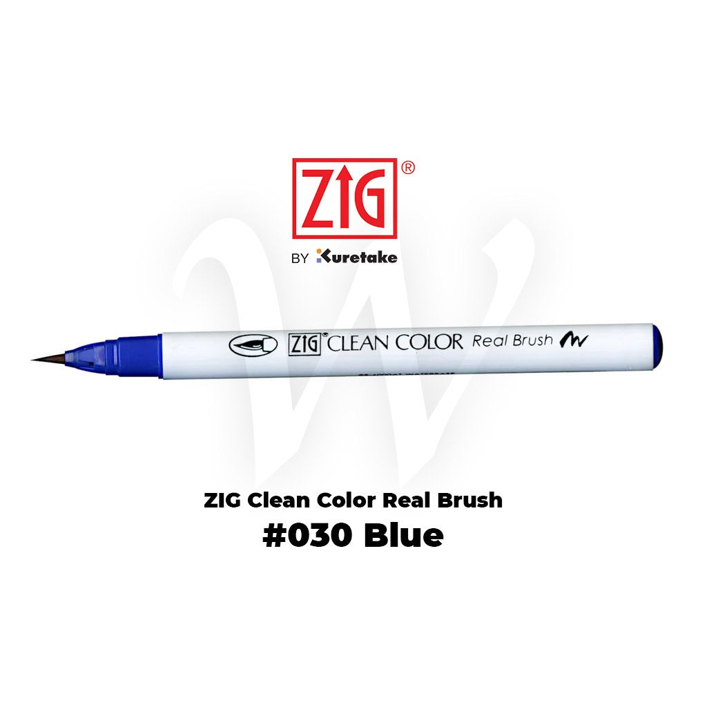 [WESTSTAR] KURETAKE ZIG Clean Color Real Brush Pen Water Color Brush Pen (Single Pc)