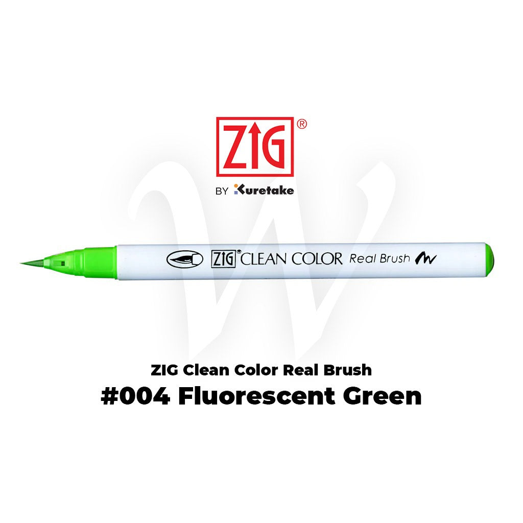 [WESTSTAR] KURETAKE ZIG Clean Color Real Brush Pen Water Color Brush Pen (Single Pc)