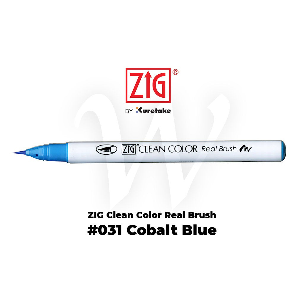 [WESTSTAR] KURETAKE ZIG Clean Color Real Brush Pen Water Color Brush Pen (Single Pc)