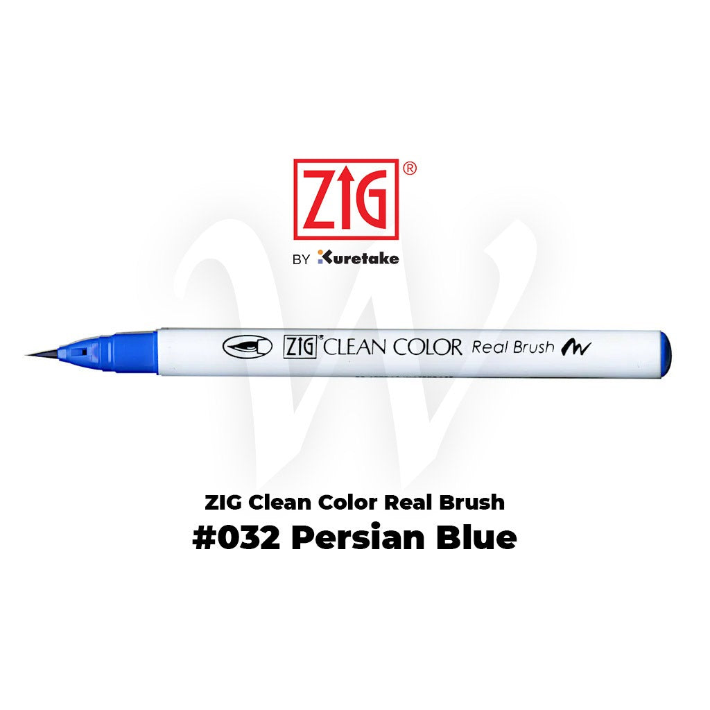 [WESTSTAR] KURETAKE ZIG Clean Color Real Brush Pen Water Color Brush Pen (Single Pc)