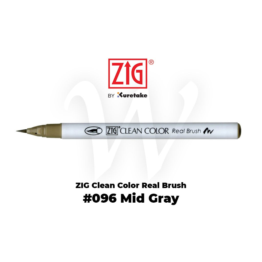 [WESTSTAR] KURETAKE ZIG Clean Color Real Brush Pen Water Color Brush Pen (Single Pc)