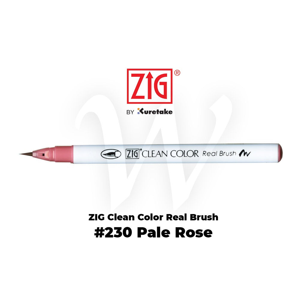 [WESTSTAR] KURETAKE ZIG Clean Color Real Brush Pen Water Color Brush Pen (Single Pc)