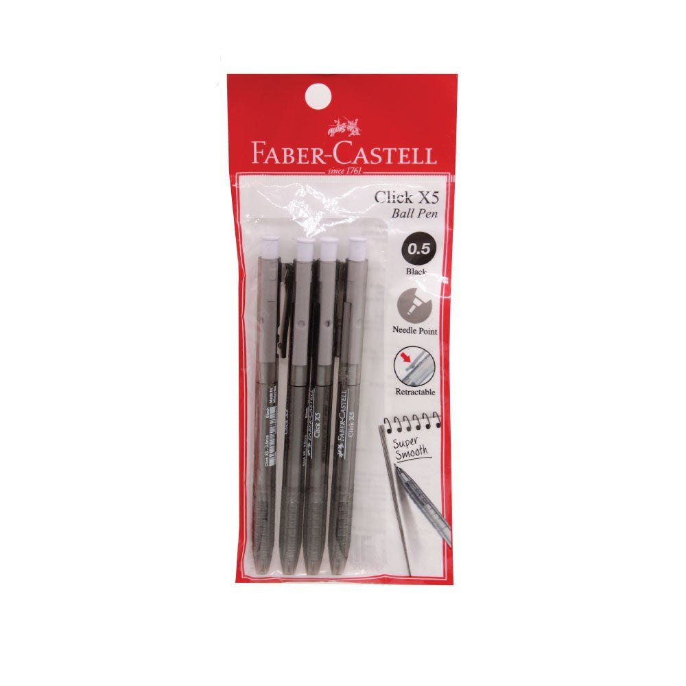 [WE-ARTS] Faber-Castell Click X7/X5 Ball Pen Click X5 X7