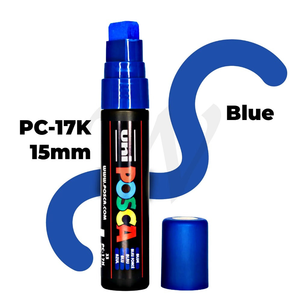 [WE-ARTS] Uni POSCA PC-17K Extra Bold Paint Marker Water-based (15mm)