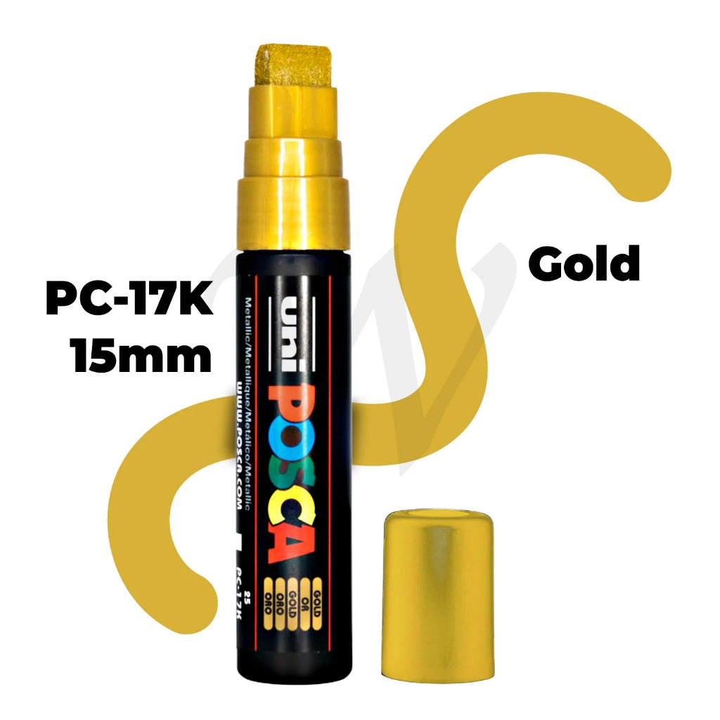 [WE-ARTS] Uni POSCA PC-17K Extra Bold Paint Marker Water-based (15mm)