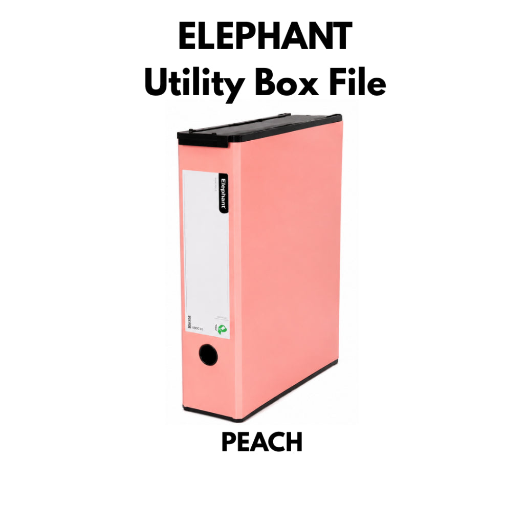 WE-ARTS]  Elephant Utility Box File Document Box File