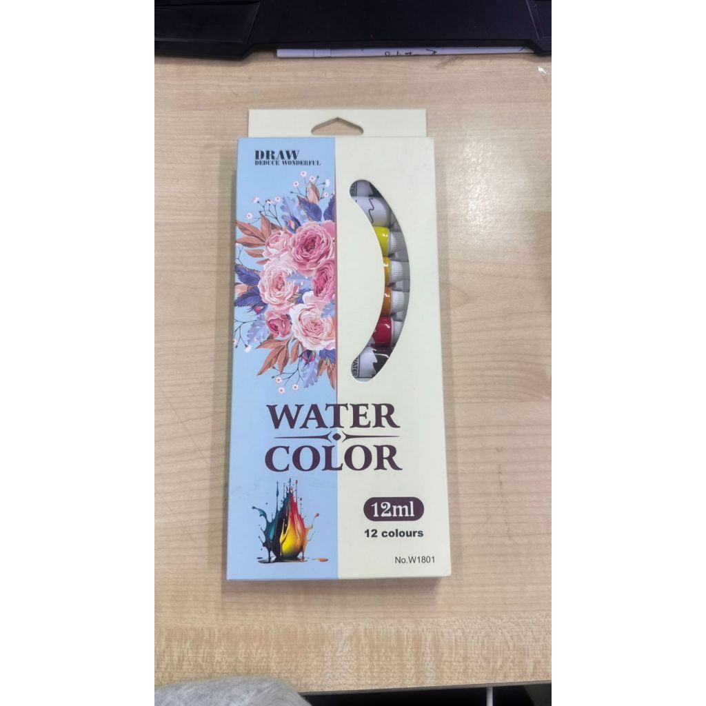 Acrylic Paint Set Watercolour Paint Gouache Paint Set Oil Paint Set of 12c x 12ml