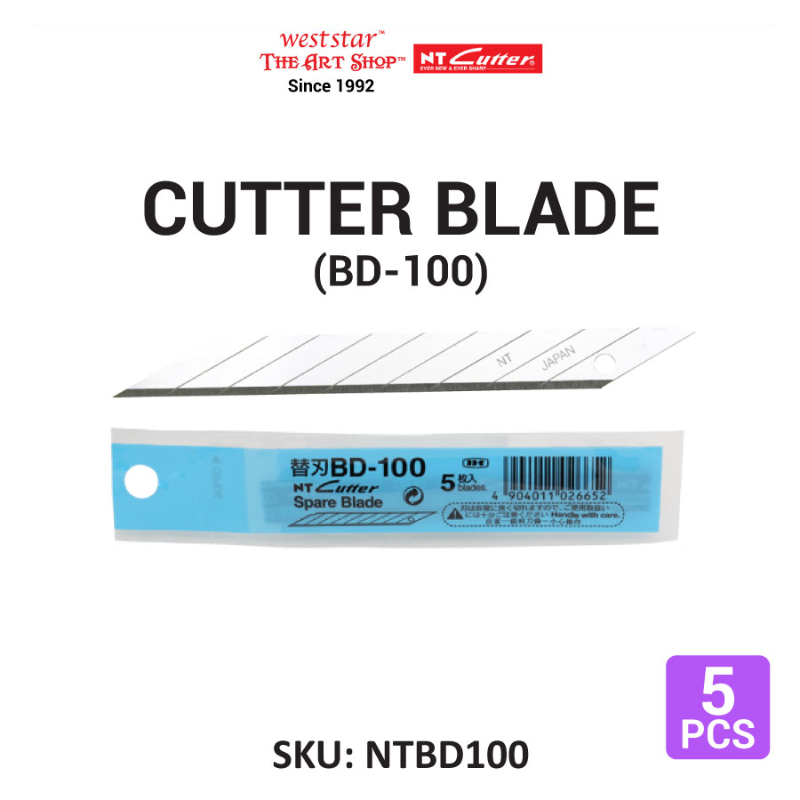 NT Cutter Spare Blade , Cutter Blade | BD-100