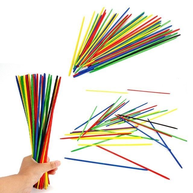 [WESTSTAR] HT456B Pick Up Sticks Game for Kids Permainan Lidi Berwarna Untuk Kanak-kanak (31pcs)