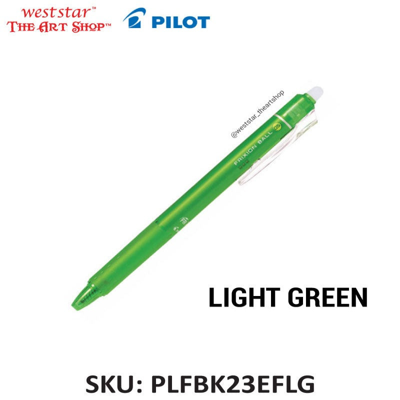 Pilot Frixion Retractable Erasable Ball Pen | 0.5mm