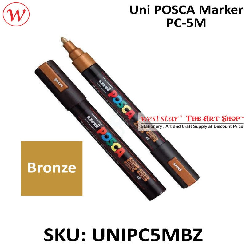 Uni POSCA Marker, Water-Based Marker (PC-5M)