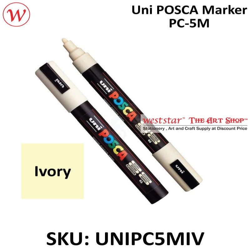 Uni POSCA Marker, Water-Based Marker (PC-5M)