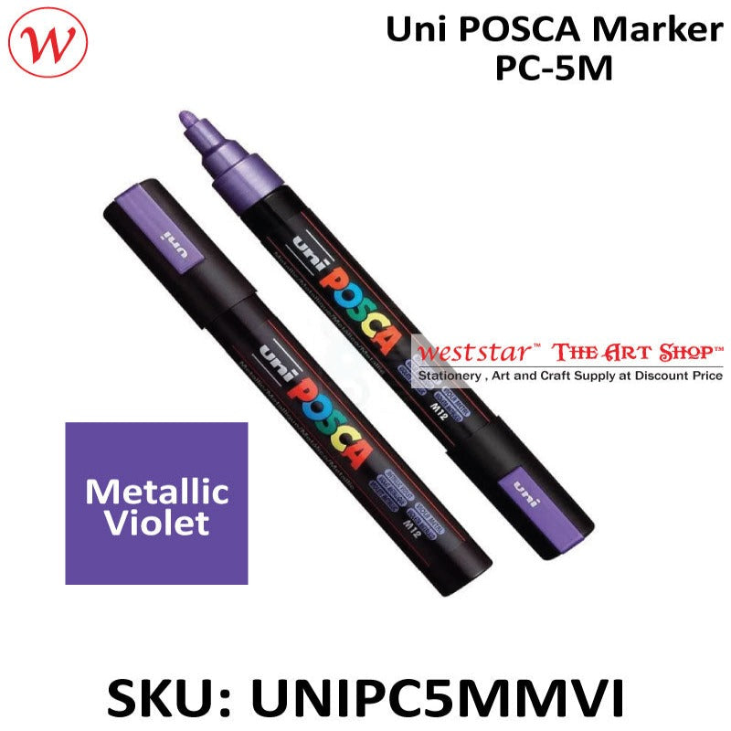 Uni POSCA Marker, Water-Based Marker (PC-5M)