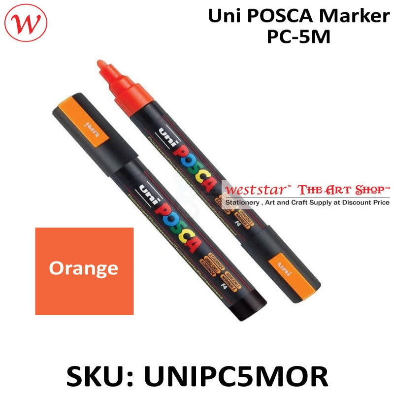 Uni POSCA Marker, Water-Based Marker (PC-5M)