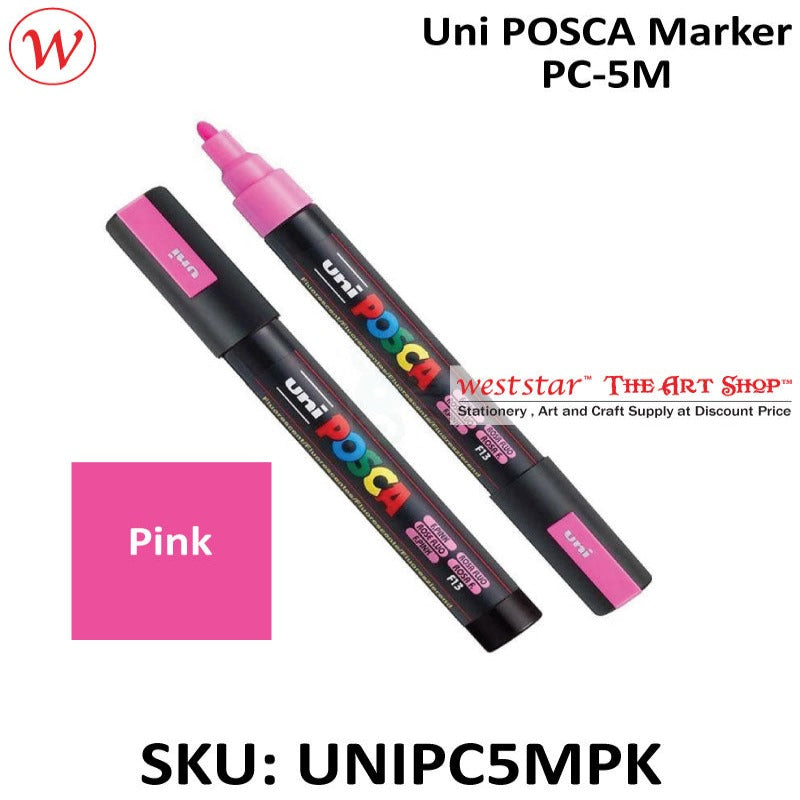 Uni POSCA Marker, Water-Based Marker (PC-5M)