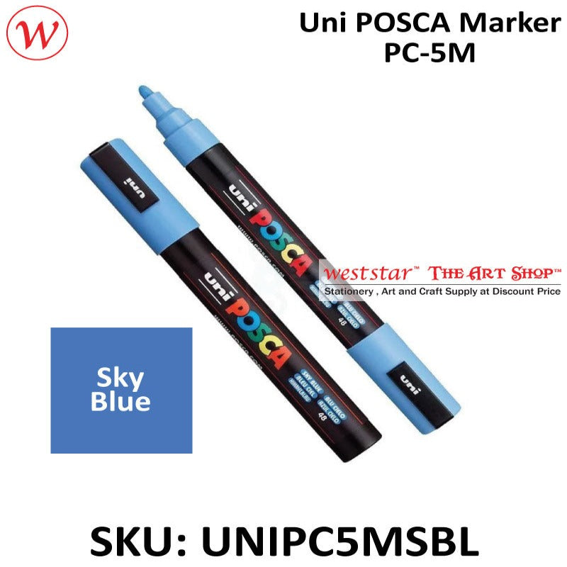 Uni POSCA Marker, Water-Based Marker (PC-5M)