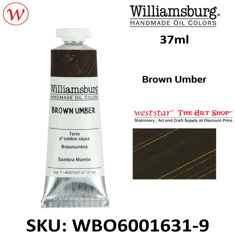 Williamsburg Handmade Oil Color 37ml Titanium White