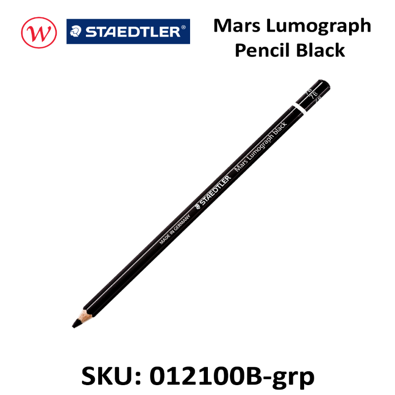 Staedtler - Mars Lumograph - Matte Black Graphite Pencils