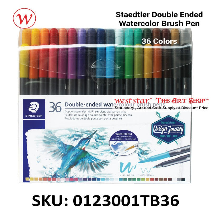 Staedtler Double-ended Watercolor Brush Pen