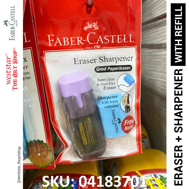 Faber-Castell Eraser Sharpener with Spare Eraser