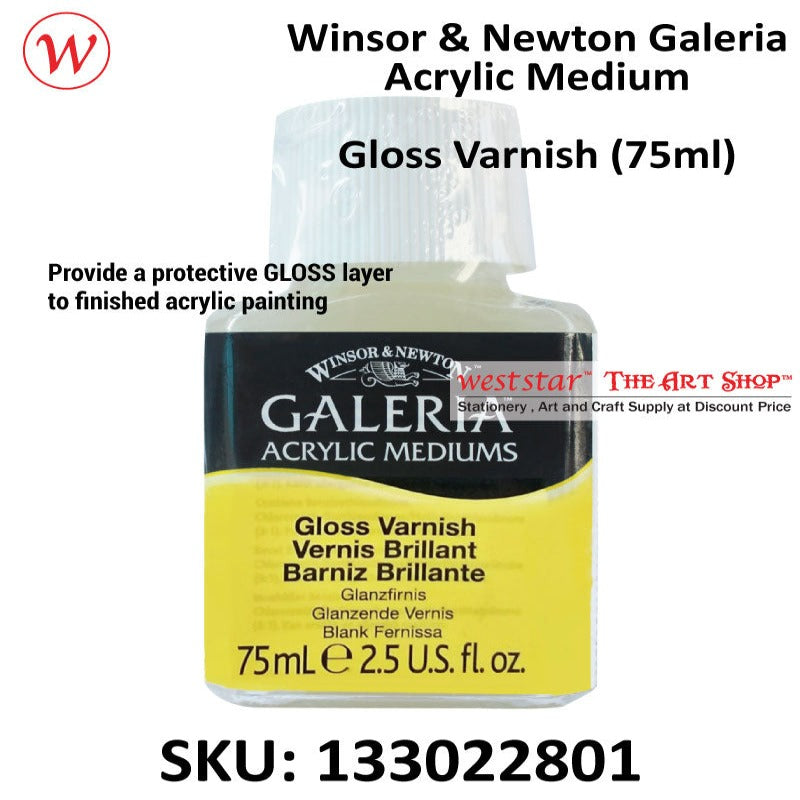 WINSOR & NEWTON Artists Acrylic Varnish - Galeria Varnish Remover- 75ml