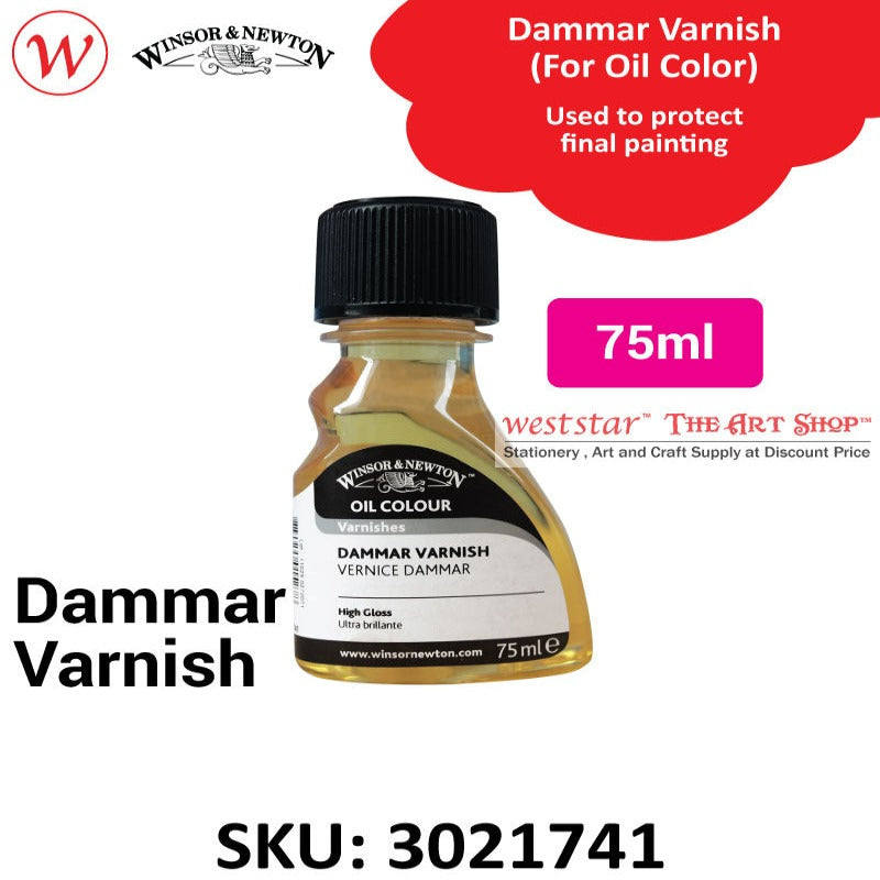 Winsor & Newton Artists' Gloss Varnish Matt Varnish (Gloss/Matt) (75ml)