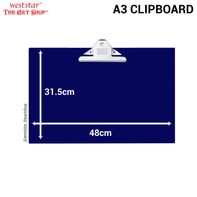A3 Clipboard - Jumbo Clip | Horizontal