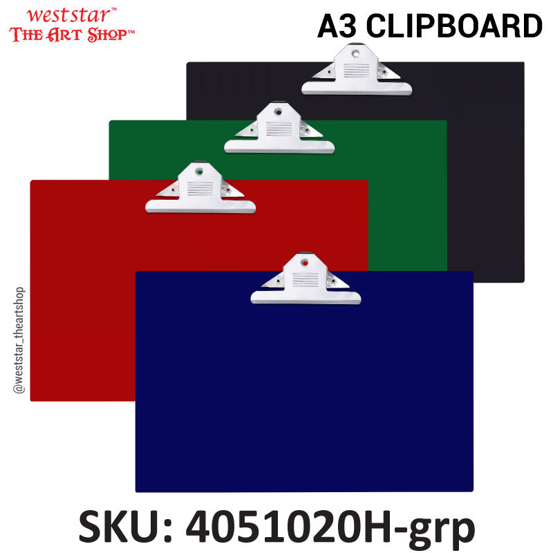 A3 Clipboard - Jumbo Clip | Horizontal