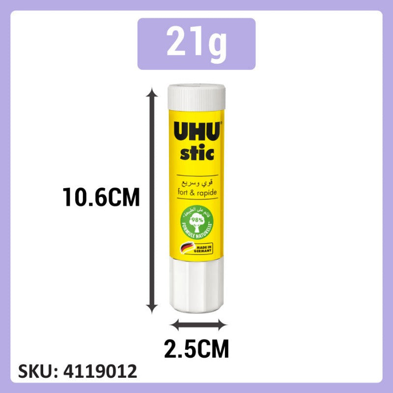 UHU Stic, UHU Glue Stick (8.2g, 21g, 40g)