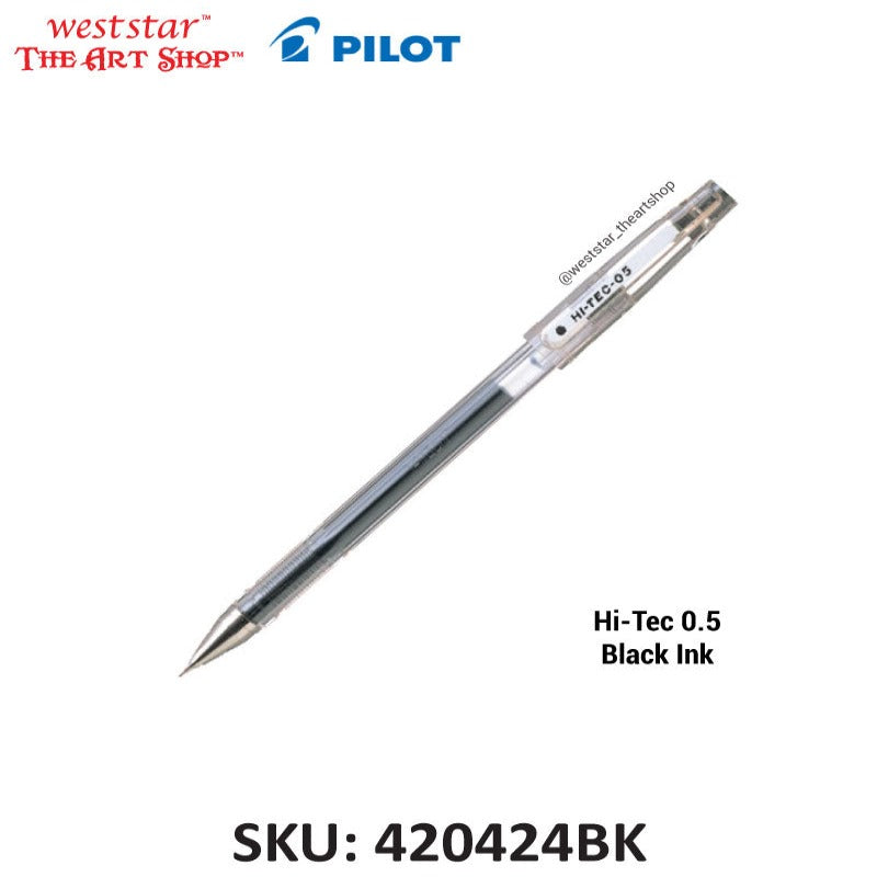 Pilot Hi-Tech-C Gel Pen - Black | 0.5